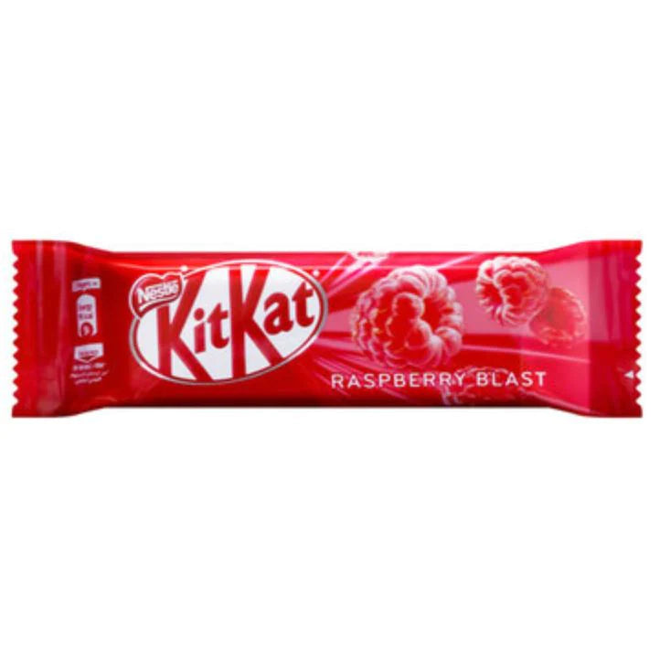 Kit Kat Raspberry Blast 19.5g – Rainbow Sweets Ltd