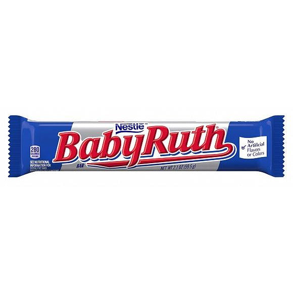 BabyRuth With Dry Roasted Peanuts 53.8g-Box 08/02/22 – Rainbow Sweets Ltd